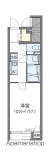クレイノMIZUNOⅡ【103号室】の間取り