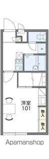 レオパレスコンフォート【210号室】の間取り