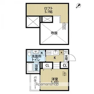 skip平針【1階】の間取り