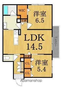 シャーメゾンラフォレ【2階】の間取り