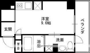 プロシード西天満【2階】の間取り