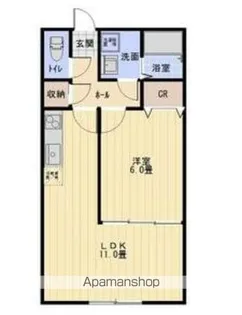 メゾン・ド・レーブ21【2階】の間取り