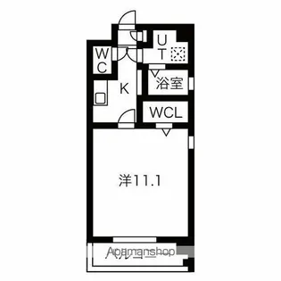 ラ・ヴィアンパレスⅡ【2階】の間取り