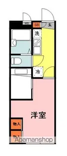 レオパレスウィング尾仲【2階】の間取り
