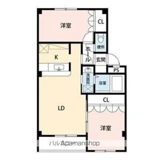 カーサグランデ【203号室】の間取り
