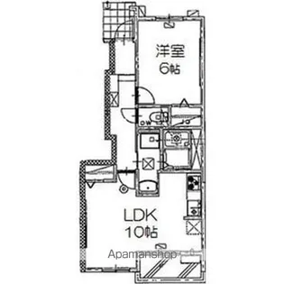 ピュア・モンブラン【1階】の間取り