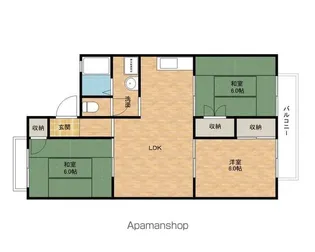 テンサンズ【2階】の間取り