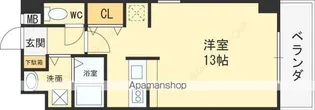 ベローナ【501号室】の間取り