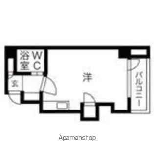 エクセレントハウス東【702号室号室】の間取り