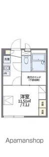レオパレスIWAI【1階】の間取り