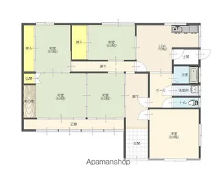 和歌山県日高郡日高町大字志賀【一戸建】の間取り