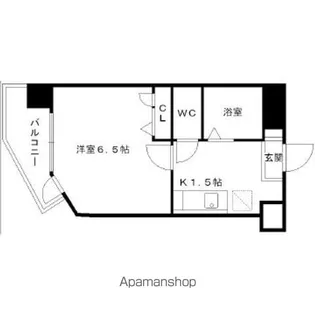 エンクレスト平尾【9階】の間取り