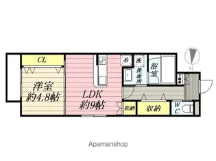 LA・LA【1階】の間取り