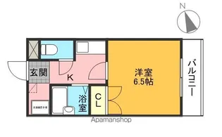 グレース平針【2階】の間取り