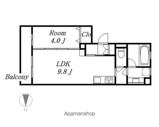 ヒールコートⅡ【3階】の間取り