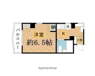 ルミネス八王子【402号室】の間取り