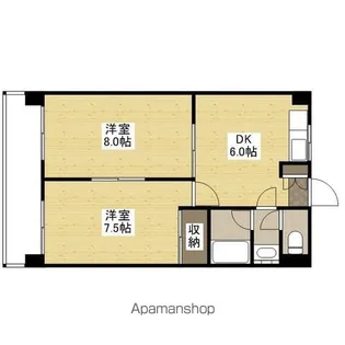 リマーカーブル己斐【1階】の間取り