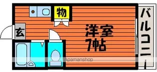 エステートタカツキ【1階】の間取り