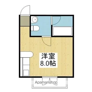 ユタカ・ハイツ【1階】の間取り