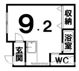 エスポワールI・MⅠ【203号室】の間取り