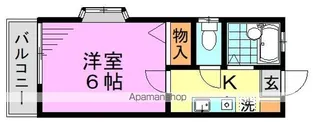 リターリー・ヨシノ【2階】の間取り