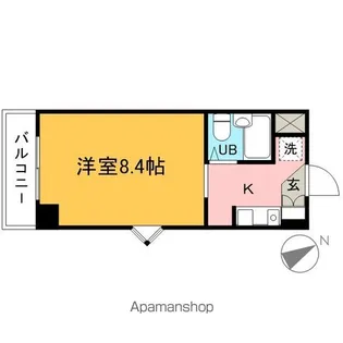 第1新井マンション【3階】の間取り