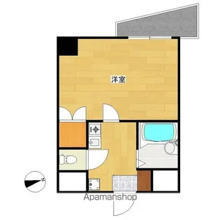 サンエイム大橋【502号室】の間取り