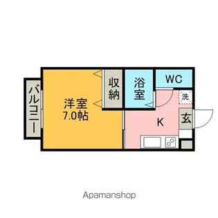 Surplusはざま【2階】の間取り