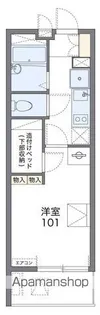 レオパレスTN参番館【1階】の間取り