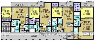 SK南流山【1階】の間取り