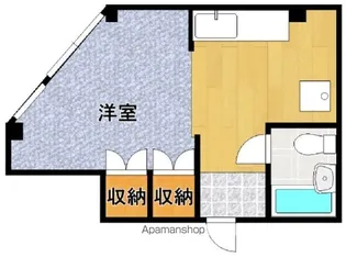 塚本ビル【302号室】の間取り