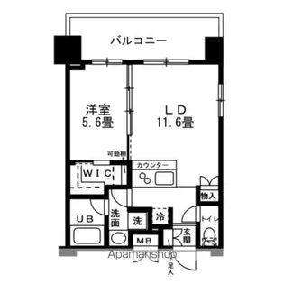 レジディア錦糸町【13階】の間取り