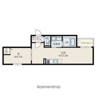 Jack koshinⅠ【3階】の間取り