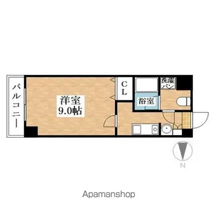 カシオペア犬山【3階】の間取り