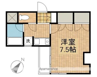 グリーンキャピタル材木町第1【904号室】の間取り