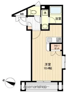 タウンライフ覚王山【4階】の間取り