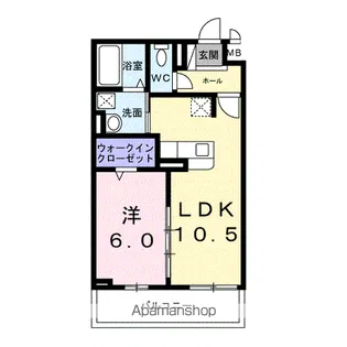 メゾンSG【3階】の間取り
