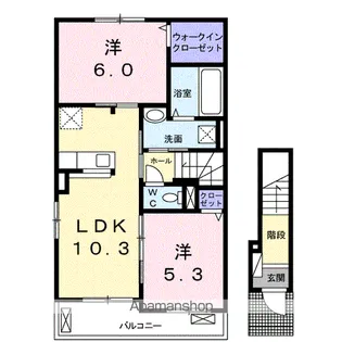 LARGO【2階】の間取り