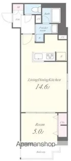 東京都中野区弥生町4丁目【マンション】の間取り