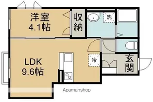RESIDENCIA【101号室】の間取り
