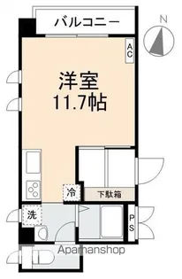 シャレード茜【3階】の間取り