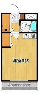 ヴィラサトヤマ【110号号室】の間取り