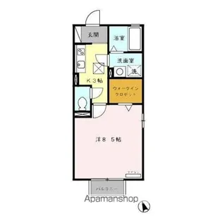 マノワールEY【1階】の間取り