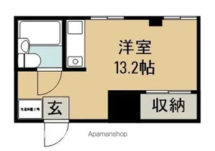 久代ハイツ【1階】の間取り