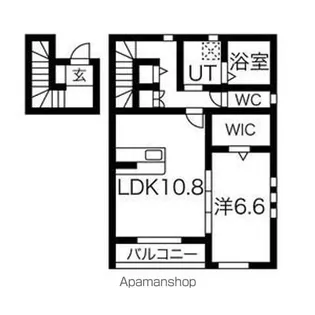 ディアコート幸町III【202号室】の間取り