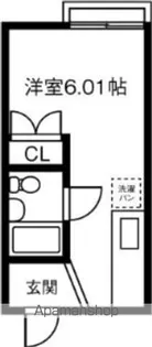ハイツスリーエムS棟【2階】の間取り