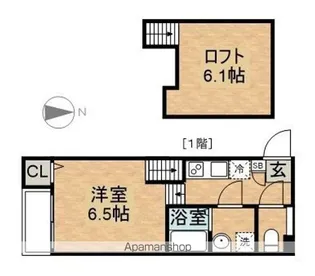 ATTA HOUSE【2階】の間取り