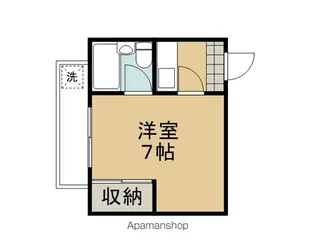 テイク5セゾン【303号室】の間取り