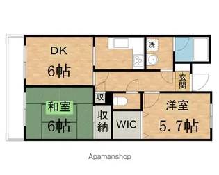 ガーデンピア桜ヶ丘【1階】の間取り