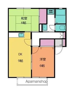 グリーンライフ松浦【2階】の間取り